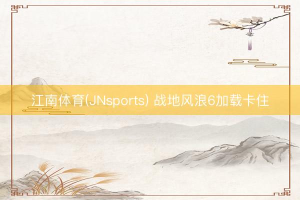 江南体育(JNsports) 战地风浪6加载卡住