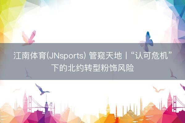 江南体育(JNsports) 管窥天地丨“认可危机”下的北约转型粉饰风险